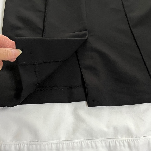 Sandra Angelozzi - Black Panelled Pencil Skirt - Size 34 (XS) - Picture 5 of 15